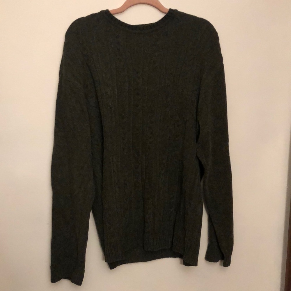 Olive Green over size comfy sweater